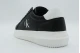 Calvin Klein Leather Ανδρικά Sneakers Μαύρα, Λευκά
