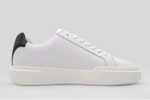 Calvin Klein Avenue Leather Logo Sneakers (YM0YM01344 01W)