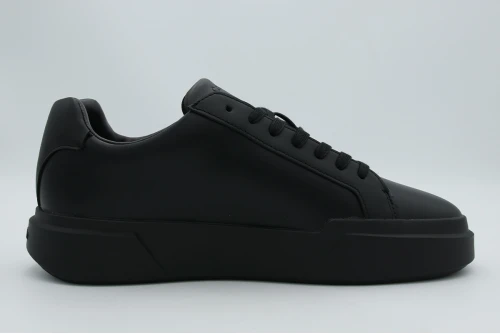 Calvin Klein Leather Signature Logo Sneakers (YM0YM01344 0GJ)