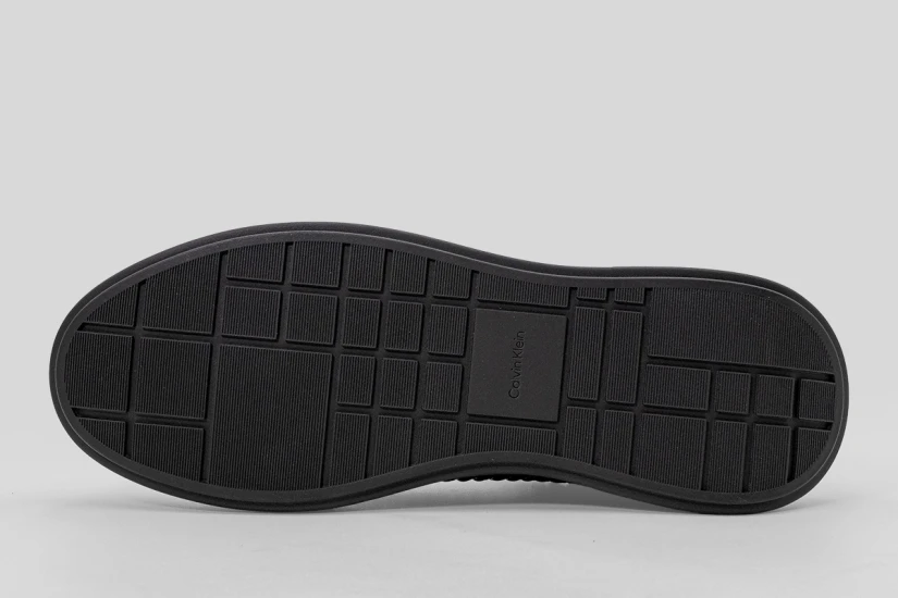 Calvin Klein Durable Traction Logo Ανδρικά Sneakers Μαύρα