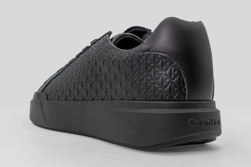 Calvin Klein Durable Traction Logo Ανδρικά Sneakers Μαύρα