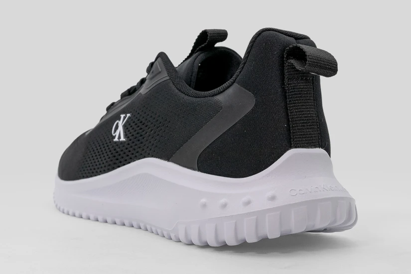 Calvin Klein Breathable Mesh Ultralight Ανδρικά Sneakers Μαύρα, Λευκά