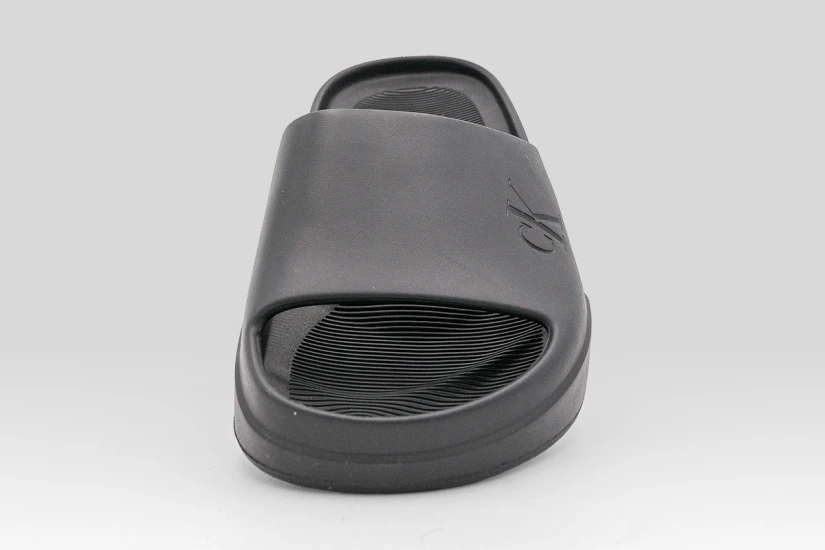 Calvin Klein One-Piece Signature Logo Sliders Ανδρικές Παντόφλες Μαύρες