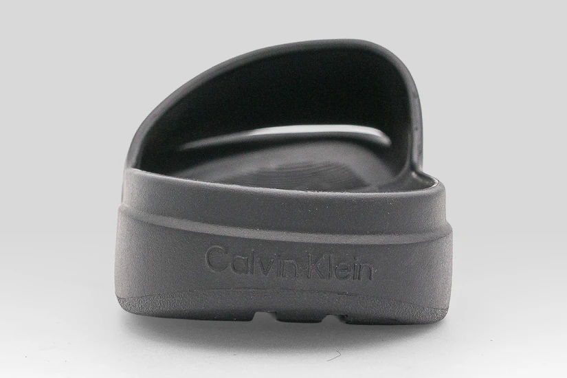 Calvin Klein One-Piece Signature Logo Sliders Ανδρικές Παντόφλες Μαύρες