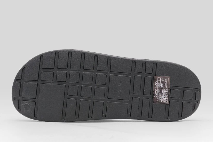 Calvin Klein One-Piece Signature Logo Sliders Ανδρικές Παντόφλες Μαύρες