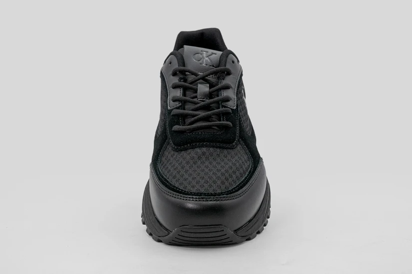 Calvin Klein Hike Runner Mesh Mix Ανδρικά Sneakers Μαύρα