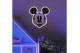 Yellowpop Led Neon Disney Mickey Mouse Φωτιστικό Τοίχου