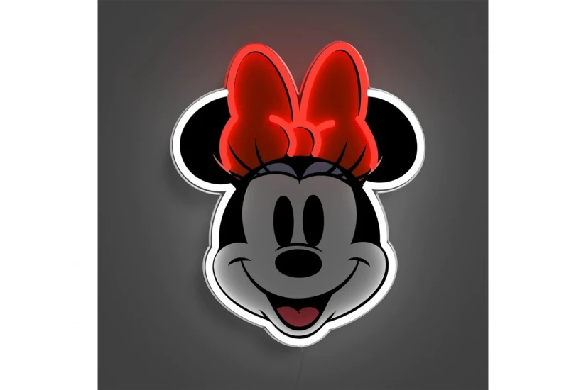 Yellowpop Led Neon Disney Minnie Mouse Φωτιστικό Τοίχου
