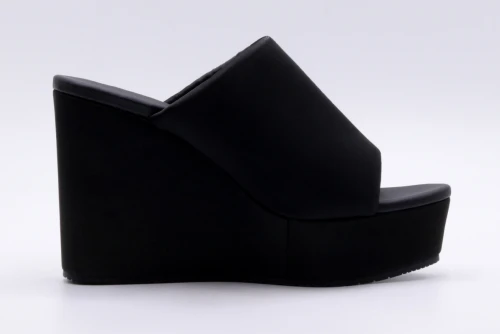 Calvin Klein Wedge  Sat Nyl Dc Mules (YW0YW01359 BEH)