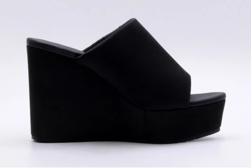 Calvin Klein Wedge  Sat Nyl Dc Mules (YW0YW01359 BEH)