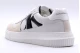 Calvin Klein Chunky Cupsole Low Mix Γυναικεία Παπούτσια Λευκά