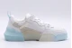 Calvin Klein Chunky Cupsole 2.0 Γυναικεία Sneakers Λευκά, Γαλάζια