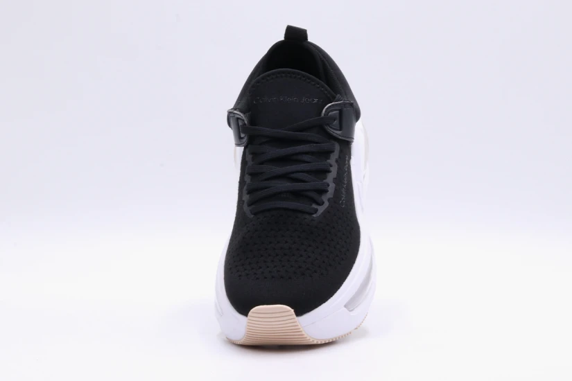 Calvin Klein Chunky Comfair Sock Γυναικεία Sneakers Μαύρα, Λευκά