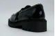 Calvin Klein Γυναικεία Δερμάτινα Loafers με Πλατφόρμα Μαύρα