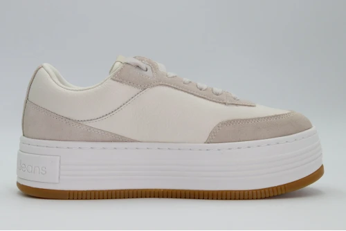 Calvin Klein Bold Flatf Low Lace Tumb Lth Sneakers (YW0YW01797 0LH)