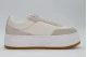 Calvin Klein Γυναικεία Sneakers με Πλατφόρμα Εκρού, Λευκά
