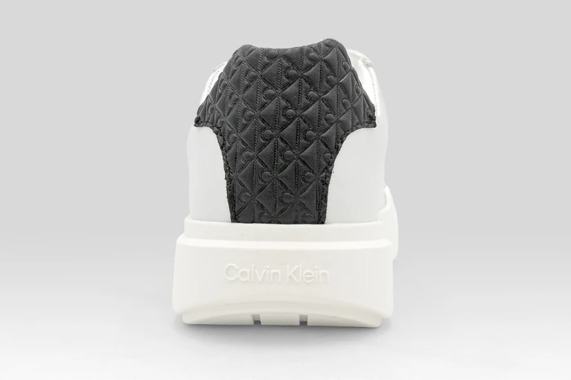 Calvin Klein Avenue Smooth Leather Logo Γυναικεία Sneakers