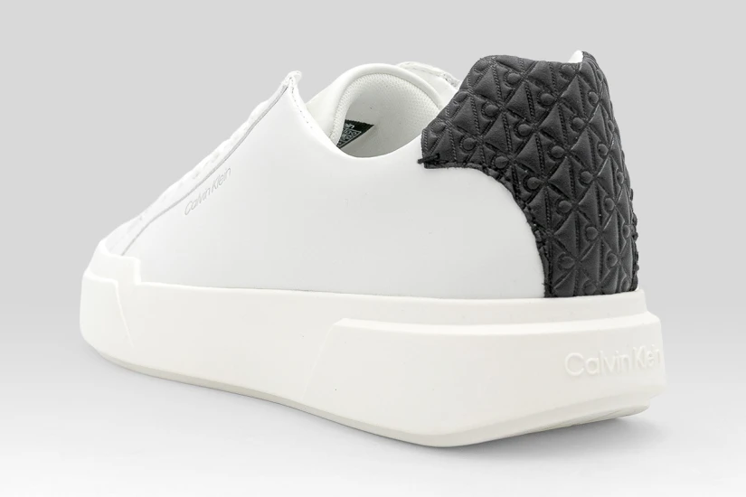 Calvin Klein Avenue Smooth Leather Logo Γυναικεία Sneakers