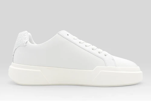 Calvin Klein Chunky Cupsole Leather Sneakers (YW0YW02036 0K7)