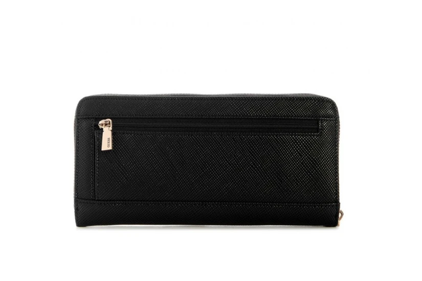 Guess Laurel II SLG Γυναικείο Πορτοφόλι Μαύρο