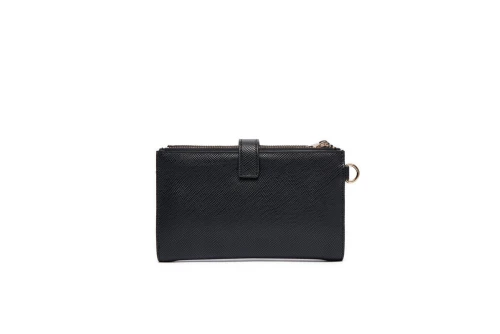 Guess Laurel Ii Double Zip Organiser Πορτοφόλι (ZG7459157 BLACK)