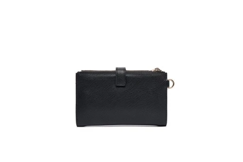 Guess Laurel Ii Double Zip Organiser Πορτοφόλι (ZG7459157 BLACK)