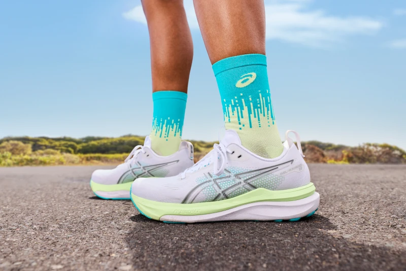 ASICS Kayano 33 engineered mesh άνω μέρος παπουτσιού