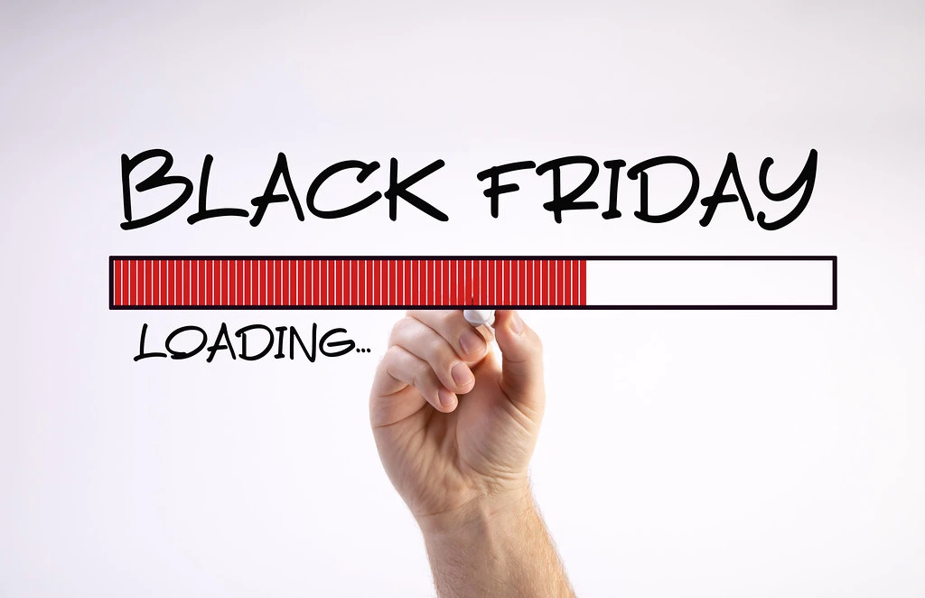 black friday loading bar