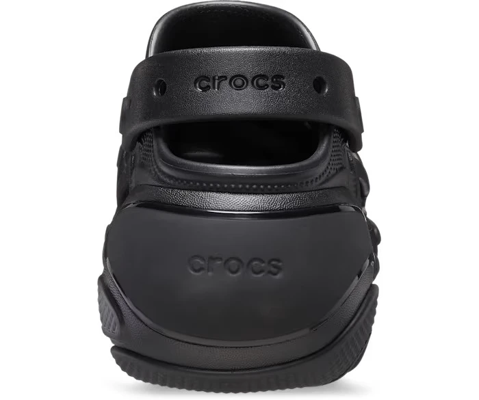 Crocs γυναικεία δίπατα μαύρα