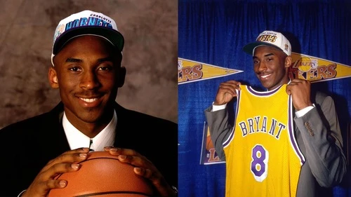 Ο Kobe Bryant στο NBA draft