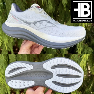 Η σόλα των αθλητικών παπουτσιών Saucony Triumph 23