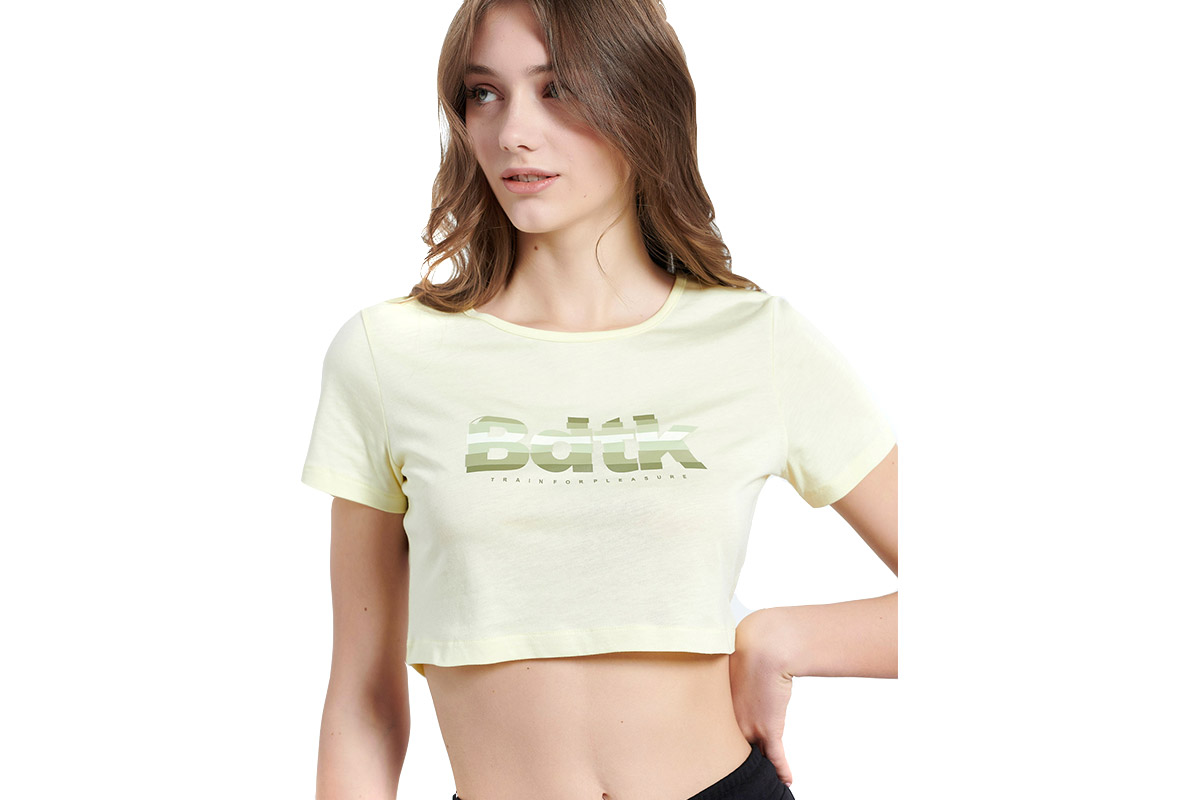 Body Talk T-Shirt (1221-903520-00704) ΚΙΤΡΙΝΟ