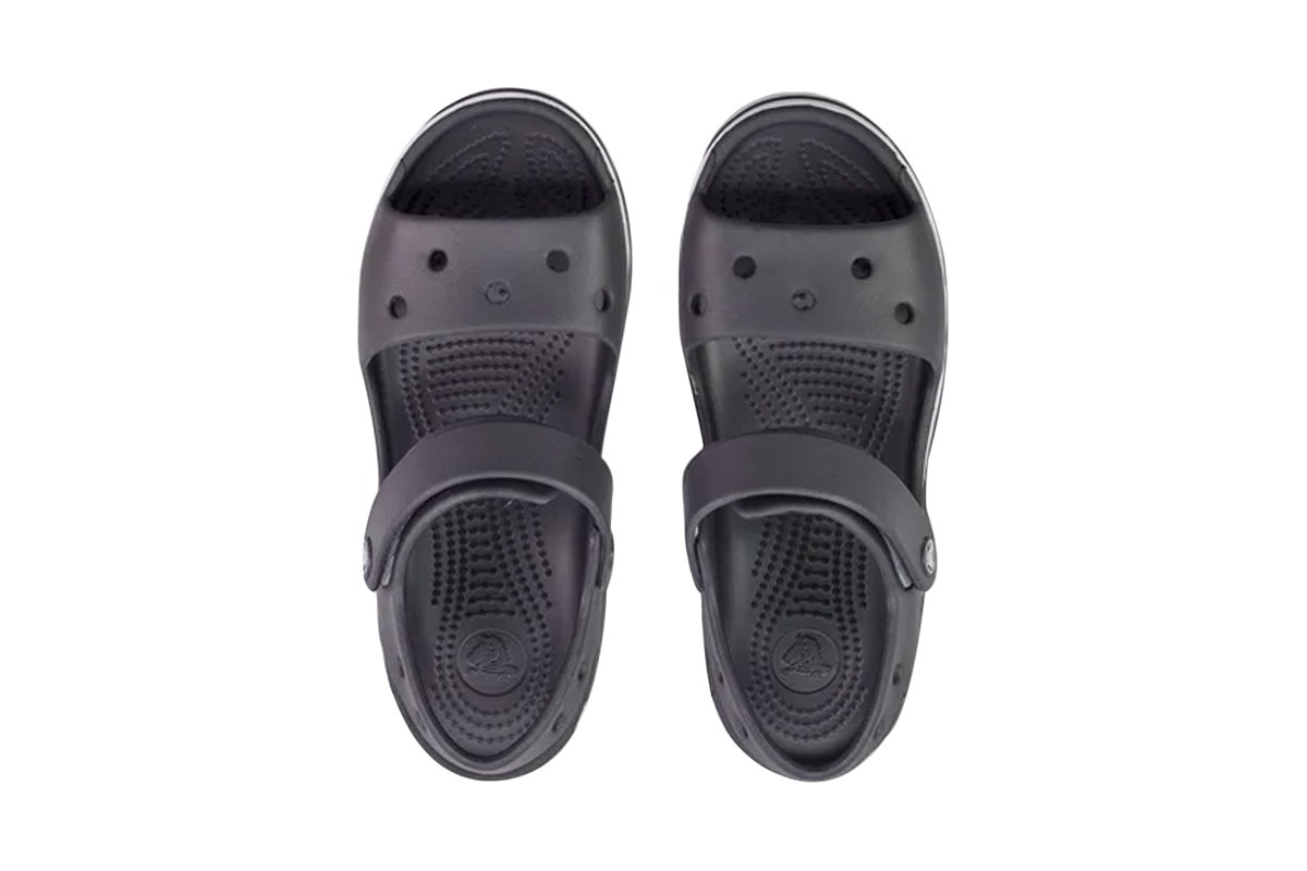 Crocs Crocband Sandal Kids (12856-014) ΓΚΡΙ