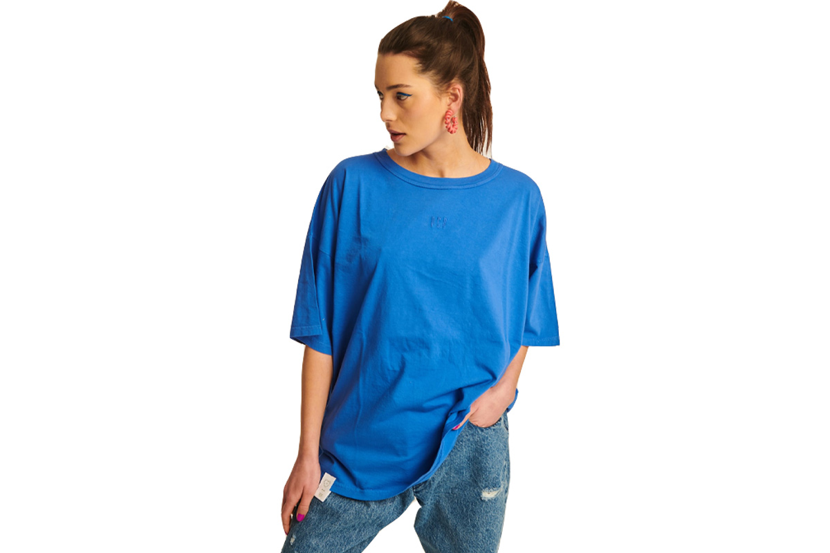 Pcp T Shirt -22 One Color T-Shirt (2022S010000-BLUE) ΜΠΛΕ