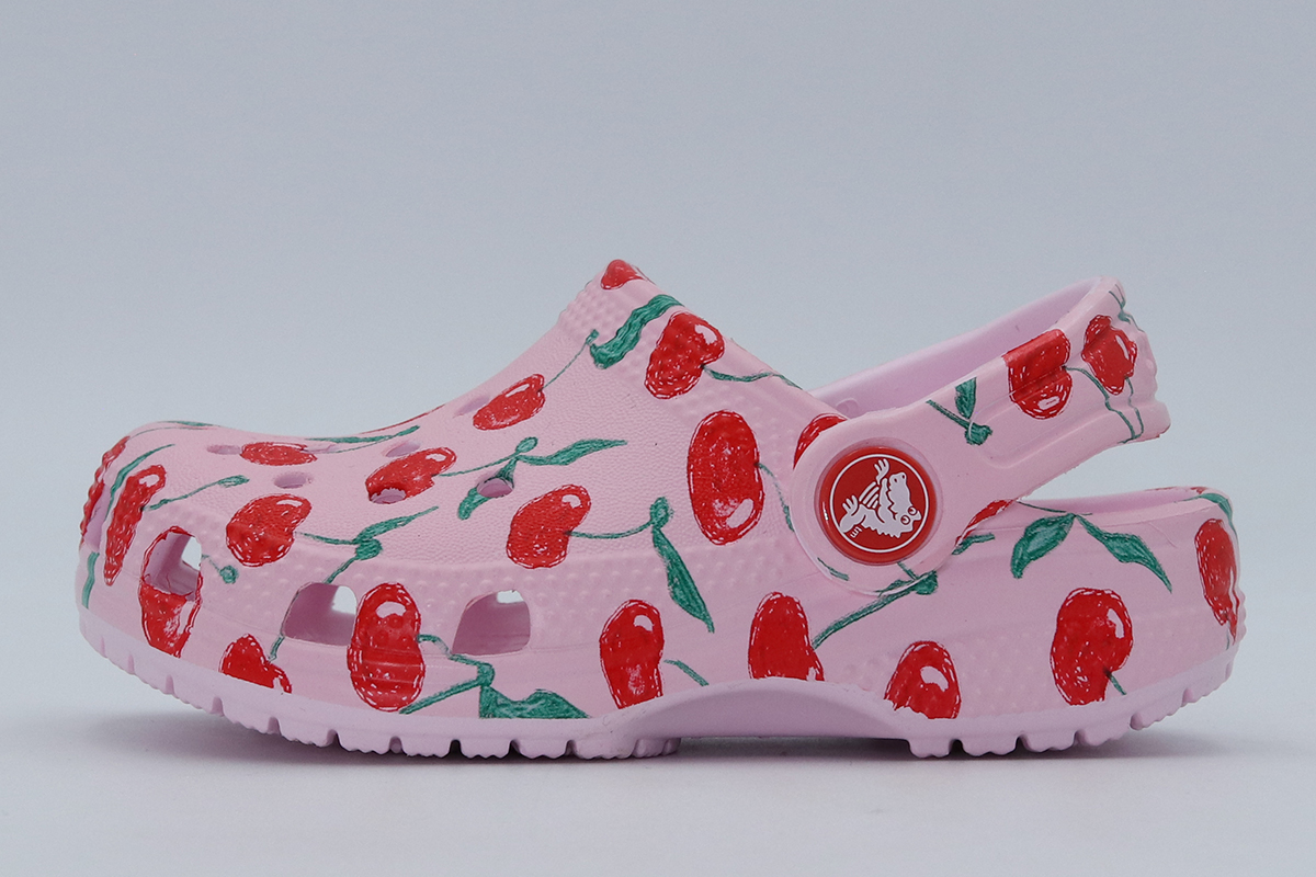 Crocs Classic Fresh Fruits Βρεφικά Σαμπό