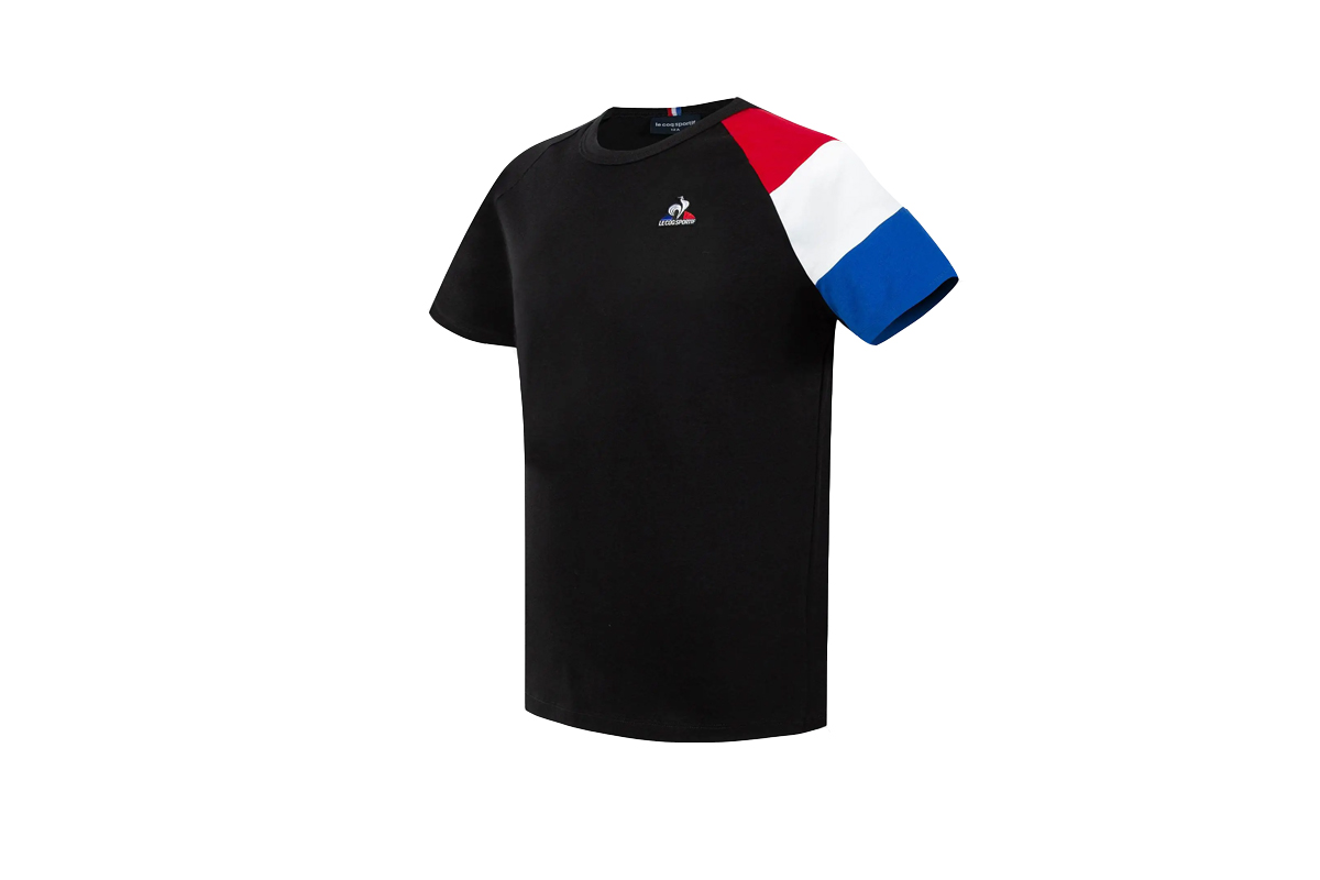 Le Coq Sportif Bat Tee Ss N 2 T-Shirt (2210529) ΜΑΥΡΟ