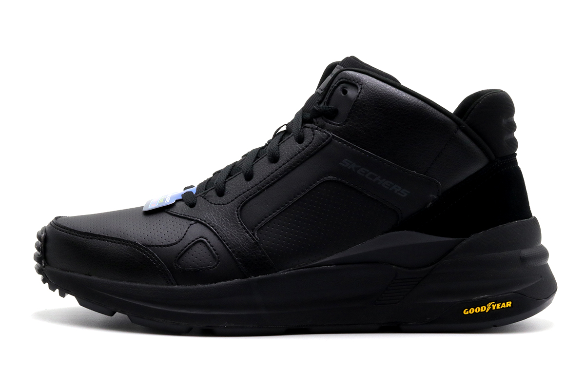 Skechers High Flight Μποτάκια Μόδας (23720-BBK) Μαύρο