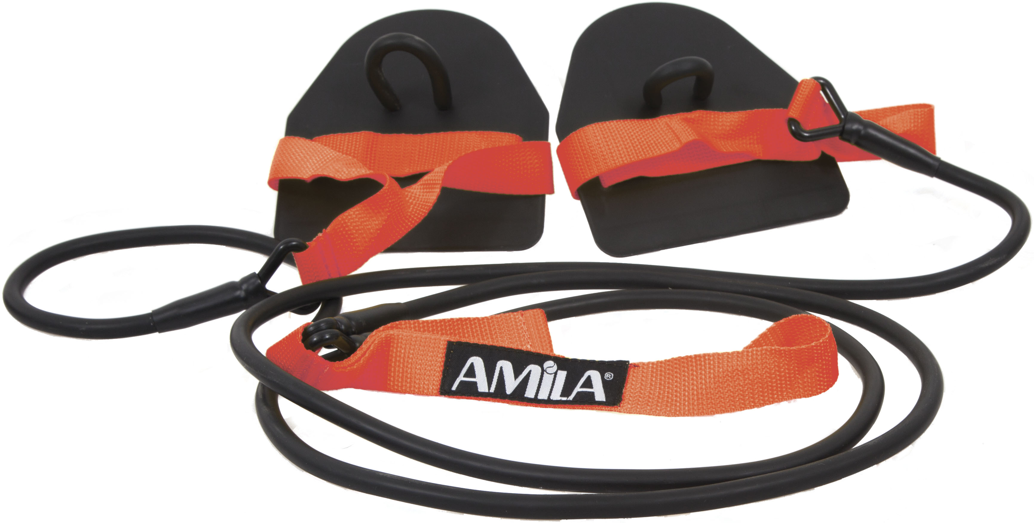 Amila Λαστιχο Εξασκησης Κολυμβησης 3.5X13Mmx1.24M Κοκκινο (47275)