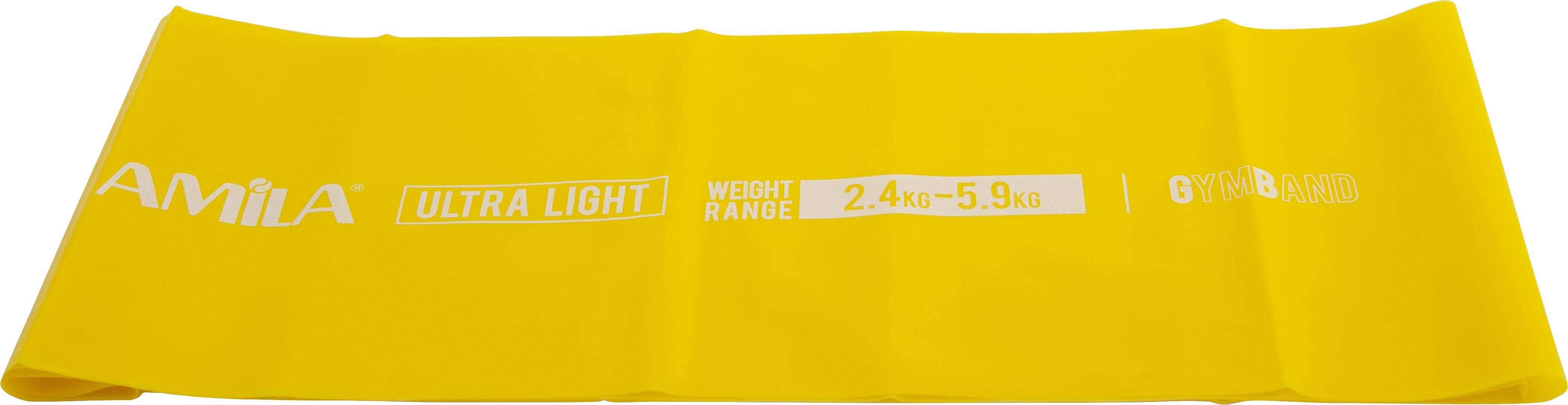 Amila Λαστιχο Gymband 2.5Μ Ultra Light Κιτρινο (48185) ΚΙΤΡΙΝΟ