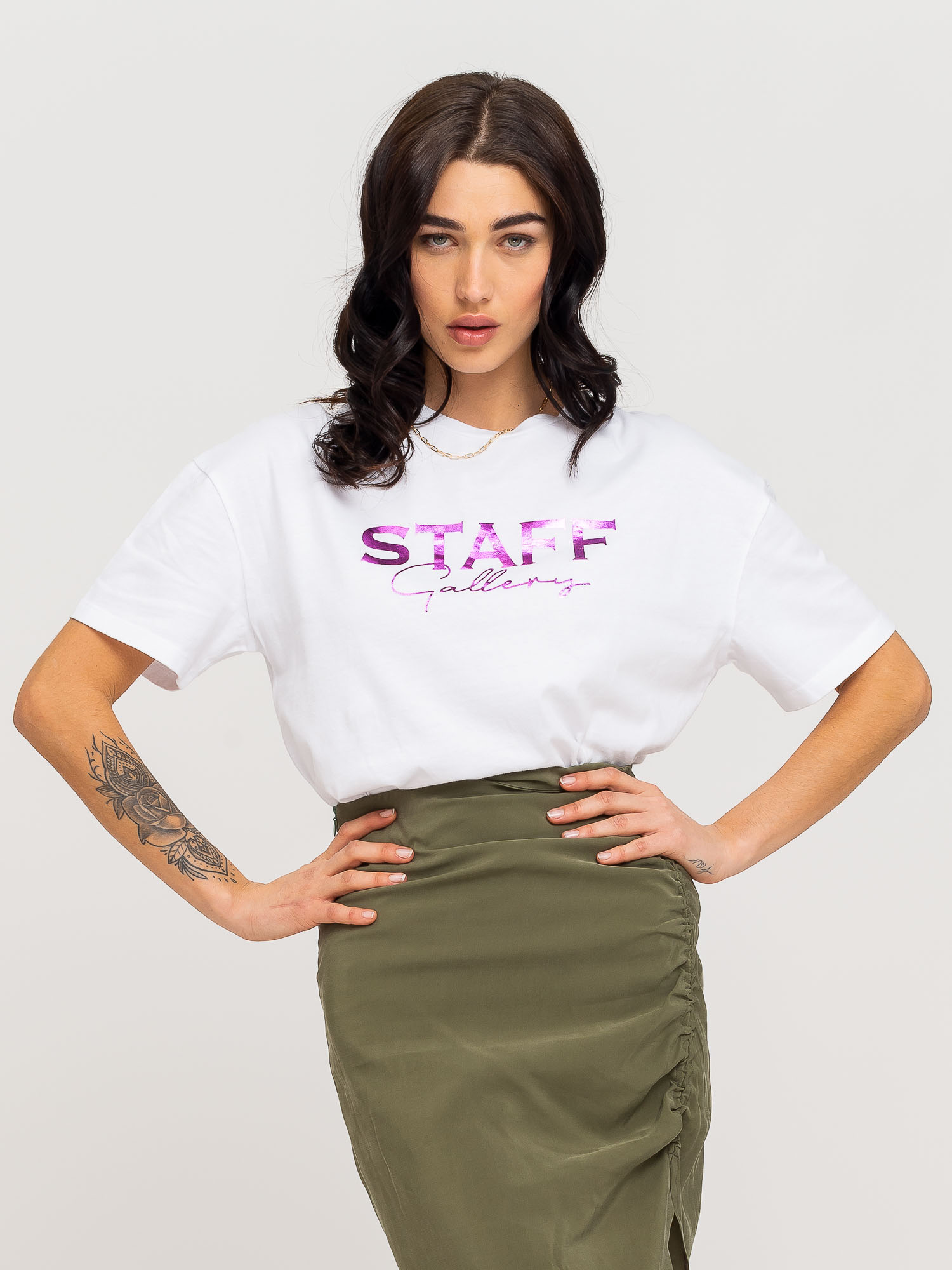 Staff Vivian Woman T-Shirt (63-003.047.Ν0010) ΛΕΥΚΟ