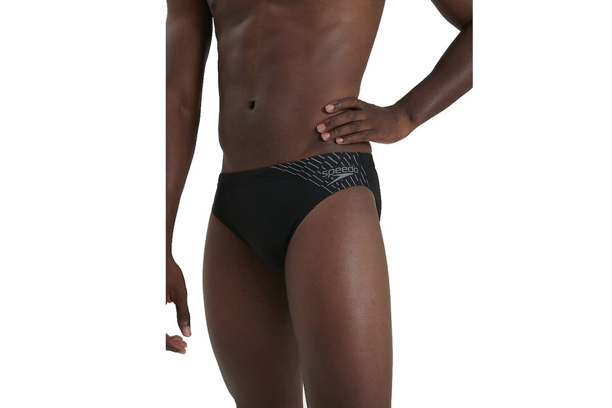 Speedo Medley Logo 7Cm Brf Am Μαγιό Σλιπ Ανδρικό (8-09739G692) Μαύρο