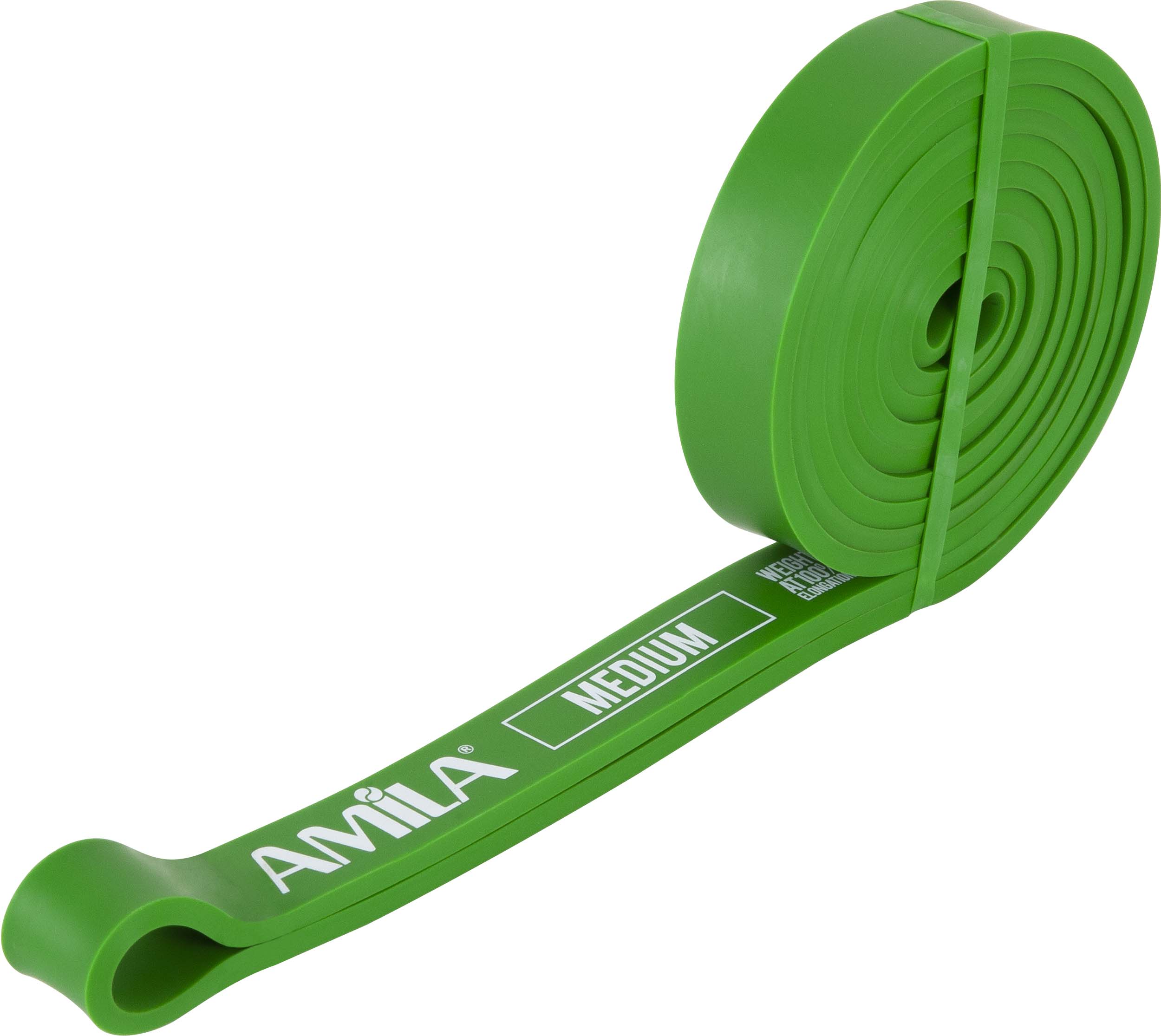 Amila Λαστιχο Loop Band 104Cm Medium Πρασινο (88195)
