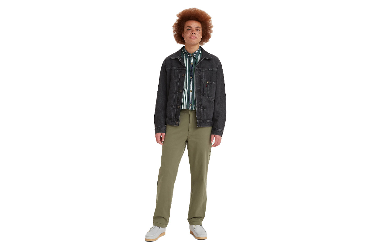 Levi's Παντελόνι Chino Ανδρικό (A10400001) Πράσινο