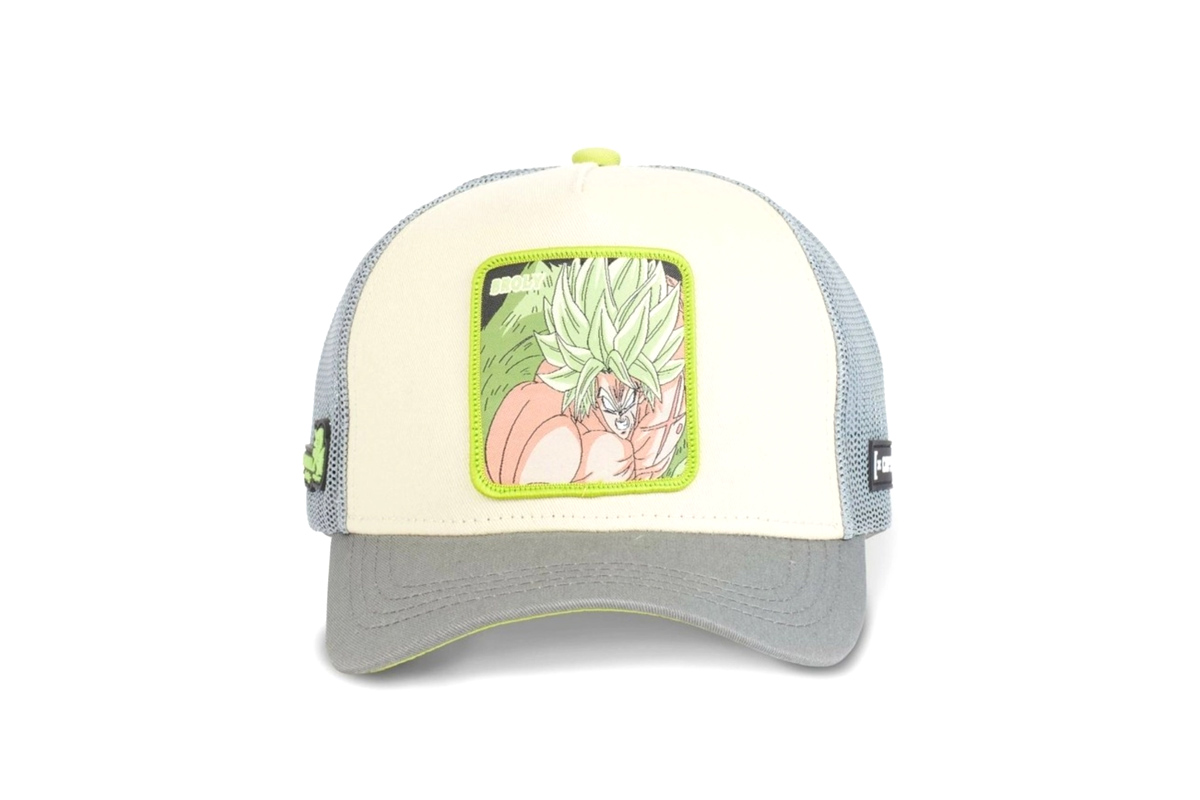Capslab Dragon Ball Super Broly Trucker Καπέλο Snapback (CL-DBSB1-1-BRO4) Γκρί