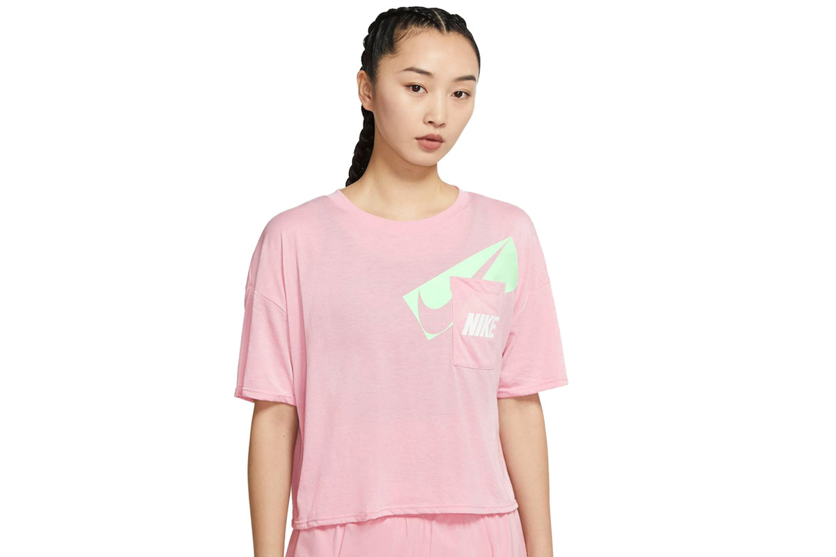 Nike T-Shirt Training Γυν (DC7189 630) Hall of Brands