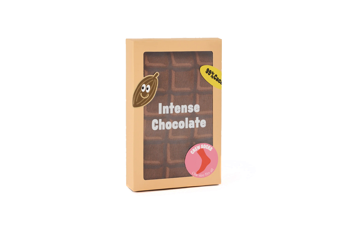Eat My Socks Intense Chocolate Κάλτσες Ψηλές (EMSNCICHDK) Καφέ