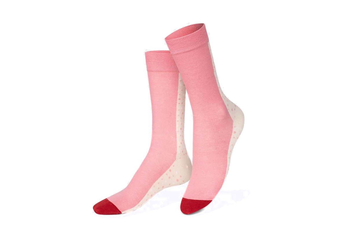 Eat My Socks Strawberry Cupcake Κάλτσες Ψηλές (EMSNCRCUST) Φούξια