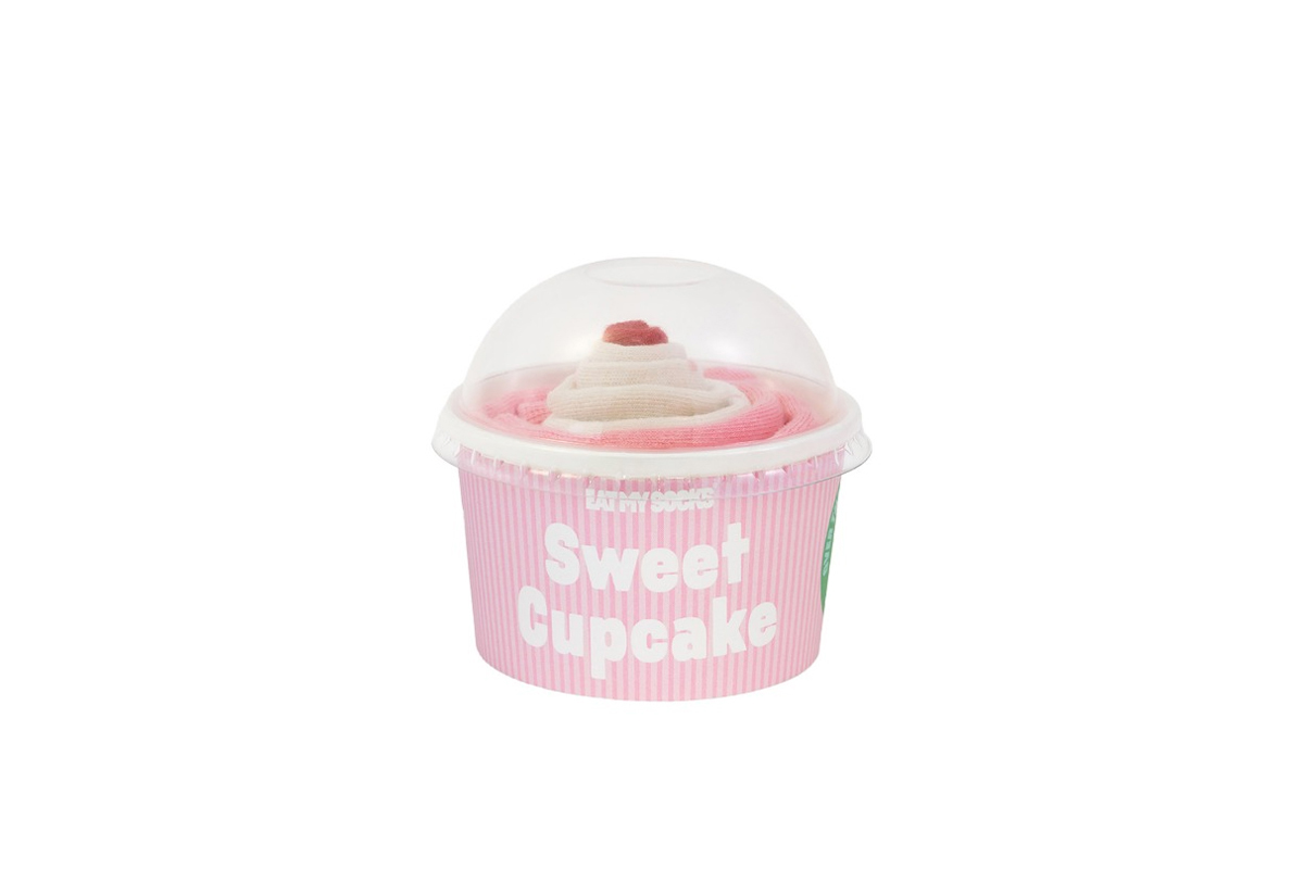 Eat My Socks Strawberry Cupcake Κάλτσες Ψηλές (EMSNCRCUST) Φούξια