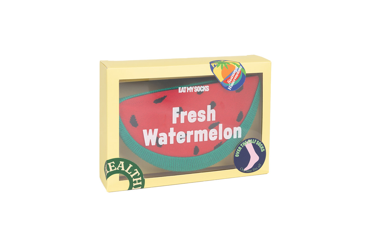 Eat My Socks Fresh Watermelon Κάλτσες Ψηλές (EMSNOCFRWA) Κόκκινο