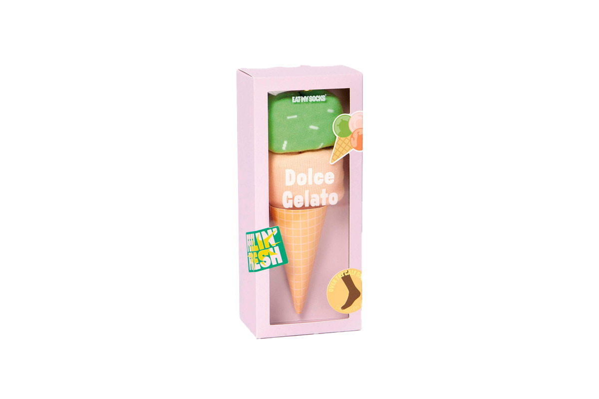 Eat My Socks Dolce Gelato Κάλτσες Ψηλές (EMSNOCGEPG) Πράσινο